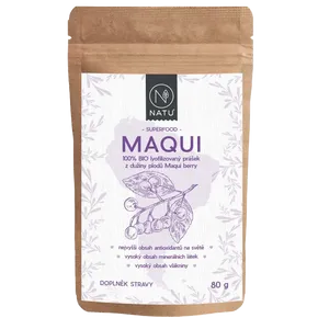 NATU Maqui prášek 80 g BIO